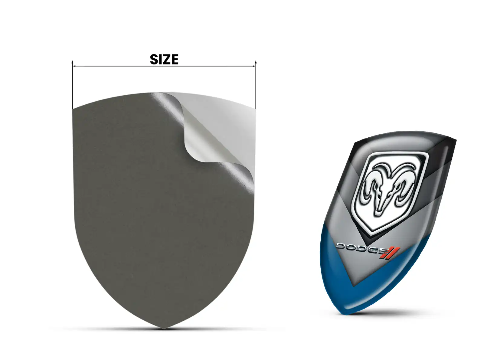 Dodge Badges Car Performance Max Stylish Pro Durable